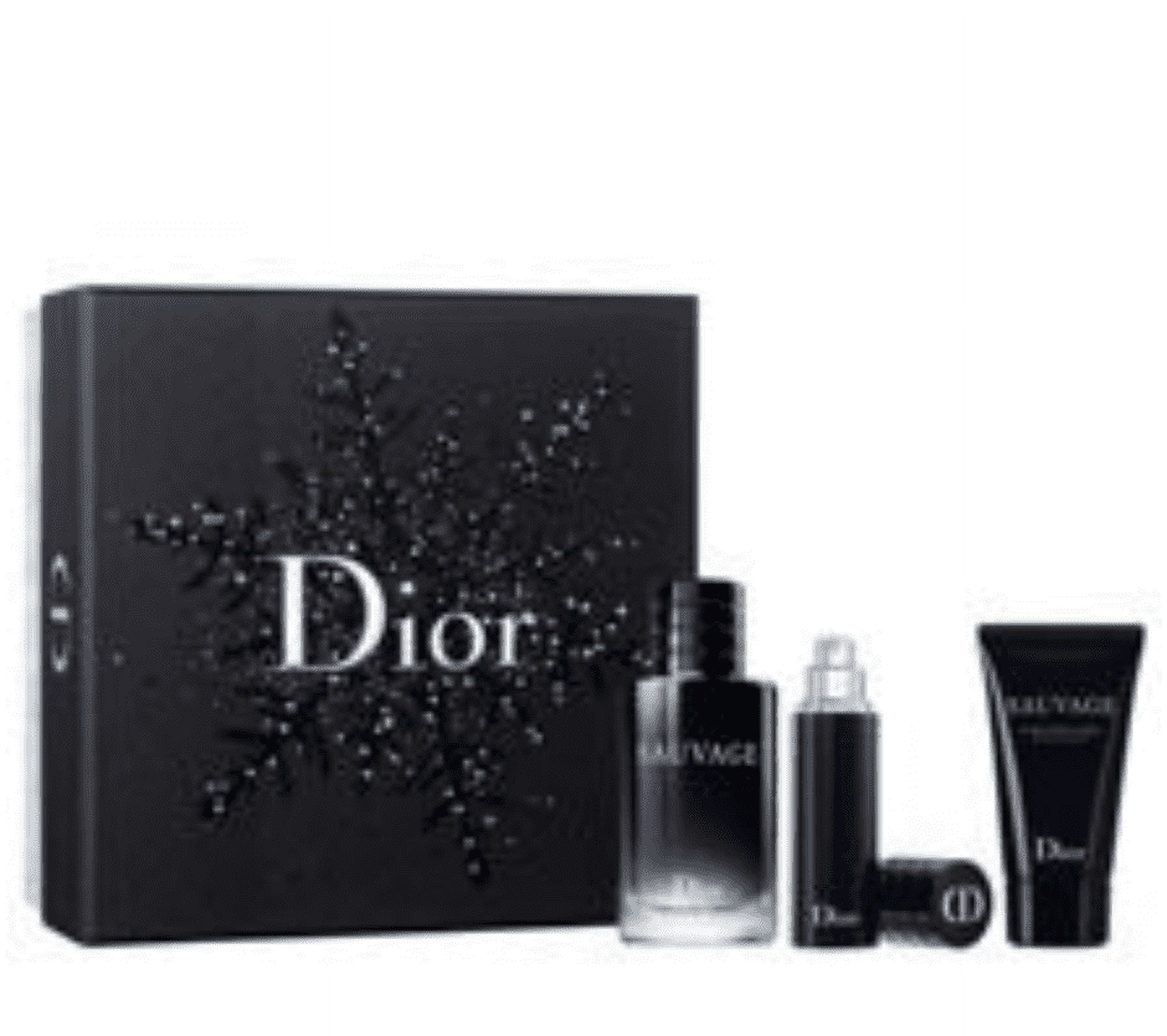 Christian Dior Sauvage 3 PC Gift Set For Men 