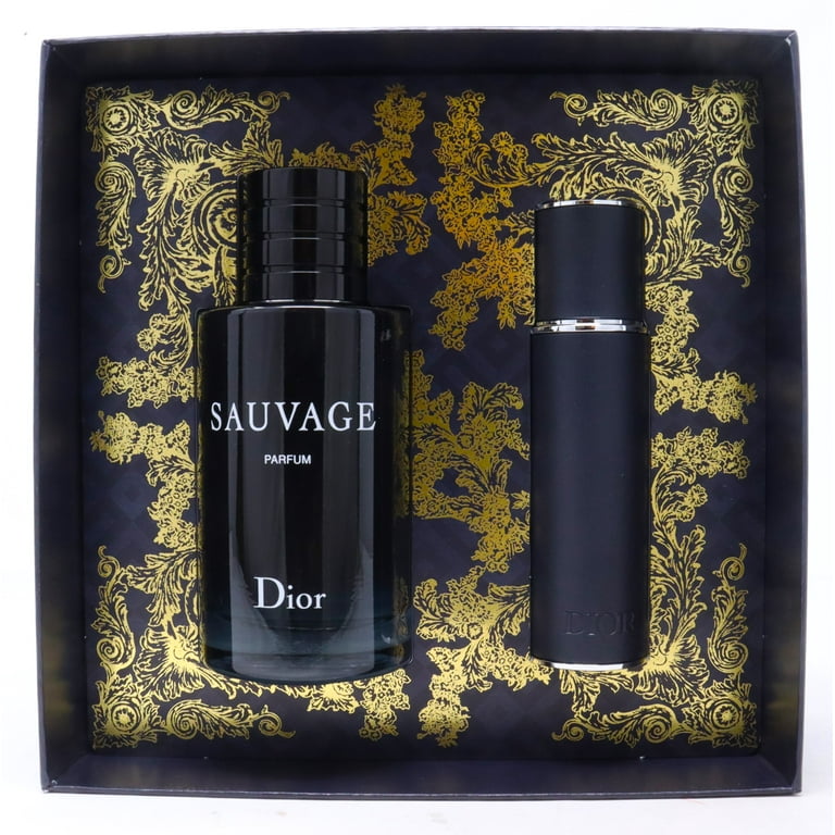 Christian Dior Sauvage Parfum 2 Piece Gift Set / New With