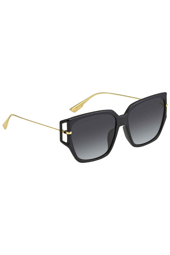 Christian Dior Women's DIORDIRECTION3F-0807-1I Direction 58mm Black Sunglasses