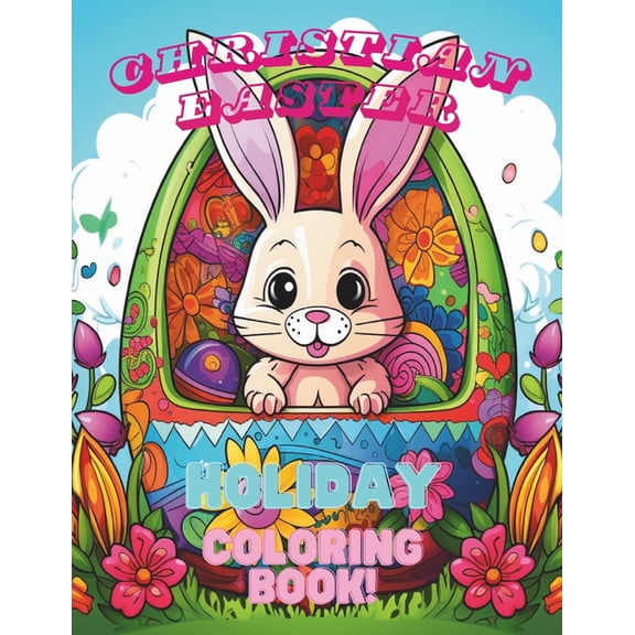 Christian Easter Holiday Coloring Book, (Paperback)