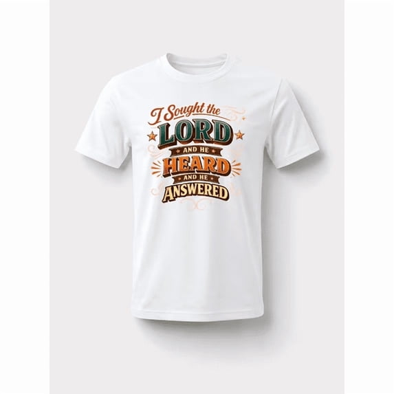Christian Faith Graphic T-Shirt for Men and Women, Inspirational Prayer Quote Tee, Religious Scripture Inspired Casual Crew Neck Short Sleeve Shirt, Church Worship Gift, Everyday Faith Apparel