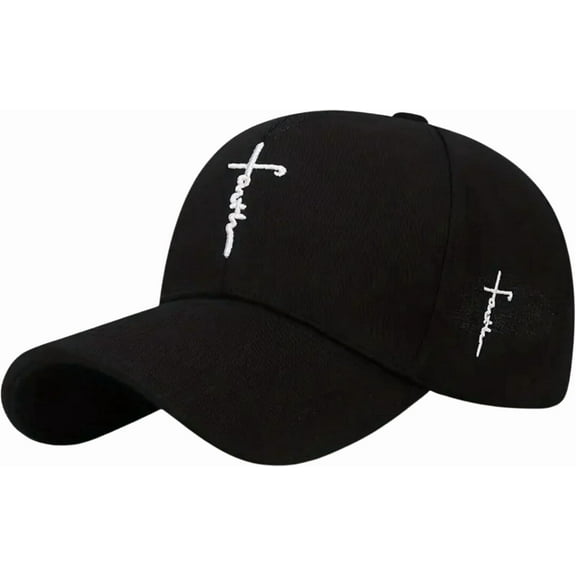 Christian Faith Hat Jesus Hat Cross Cap Comfortable Adjustable One Size Fits Most
