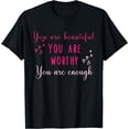 thumbnail image 1 of Christian Faith Inspirational For Woman Ladies T-Shirt Black Small, 1 of 4
