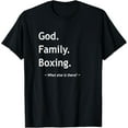 thumbnail image 1 of Christian Faith Jesus Christianity God Family Boxing T-Shirt, 1 of 4