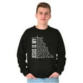 thumbnail image 1 of Christian Faith Jesus Is My Cross Unisex Plus Fleece Graphic Sweatshirt Brisco Brands 2X, 1 of 6