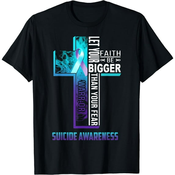 Christian Faith Quote For Mental Health Suicide Prevention T-Shirt
