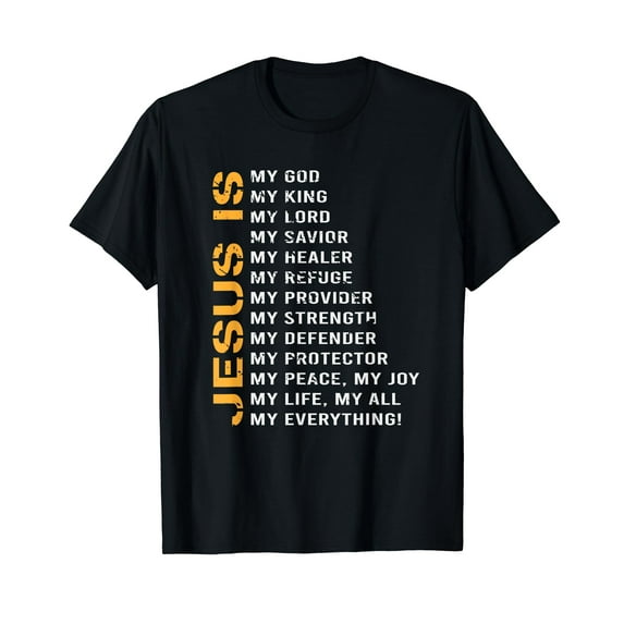 Christian Faith Religion Jesus Lover Gift Jesus T-Shirt