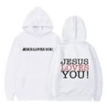 thumbnail image 1 of Christian Faith Religious God Sweatshirt Trust in The Lord Hoodie Jesus Loves You Sweater Long Sleeve Hooed Jacket Matching Baby And Toddler Outfits Christian Gift for Toddler Kids Infants Boys Girls, 1 of 4