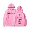 thumbnail image 1 of Christian Faith Religious God Sweatshirt Trust in The Lord Letter Print Hoodies Jesus Loves You Sweater Long sleeve Casual Tops Soft Winter Warm Outfits Christmas Gifts for Boys And Girls, 1 of 2