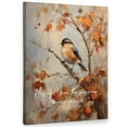 thumbnail image 1 of Christian Fall Bird Wall Art Decor Canvas Sparrow Bird Bible Verse Scripture Pictures Decorations, Rustic Fall Religious Framed Prints Artwork for Home Bedroom Living Room Church Decor, 1 of 4