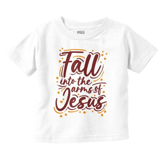 Christian Fall Into The Arms of Jesus Youth T Shirt Tee Girls Infant Toddler Brisco Brands 12M