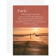 thumbnail image 1 of Christian Father's Day Card | Thank You Uncle Card Appreciation Card, 1 of 5