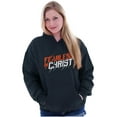thumbnail image 1 of Christian Fearless in Christ Jesus Hoodie Sweatshirt Women Men Brisco Brands S, 1 of 6