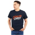thumbnail image 1 of Christian Fearless in Christ Jesus Men's Graphic T Shirt Tees Brisco Brands L, 1 of 6