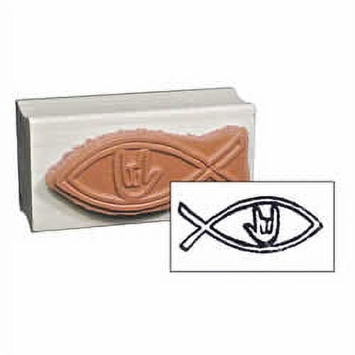 Christian Fish Stamp