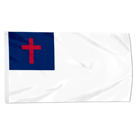 Christian Flag Polyester 3x5 FT Banner