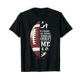 thumbnail image 1 of Christian Football Philippians 4:13 I Can Do All Things Gift T-Shirt, 1 of 5