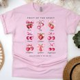 thumbnail image 1 of Christian Fruit of the Spirit T-Shirt with Galatians 5:22-23, Light Pink, Size XL, 1 of 6