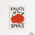 Scripture Soul Christian Fruits Of The Spirit Scripture Poster , Poster Print Only ...