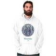 thumbnail image 1 of Christian Gaudian Angel Stained Glass Unisex Plus Fleece Graphic Hoodie Brisco Brands 4X, 1 of 6