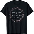 thumbnail image 1 of Christian Gift for Women - God Is Good All The Time T-Shirt, 1 of 3