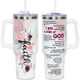 thumbnail image 1 of Christian Gifts For Women - Christian 40 OZ Tumbler - Mother''s Day, Birthday, Christmas Gifts for Women - Inspirational, Catholic, Religious Gifts For Mom, Friend, Sister, Grandma, Teacher, 1 of 6