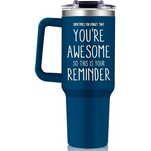 Christian Gifts For Mothers Day - Faith Tumbler 40oz Religious With Handle - Christian Gifts for Women, Catholic Tumblers for Mom, Sister, Daughter, Friends - Inspirational Spiritual Biblical Woman
