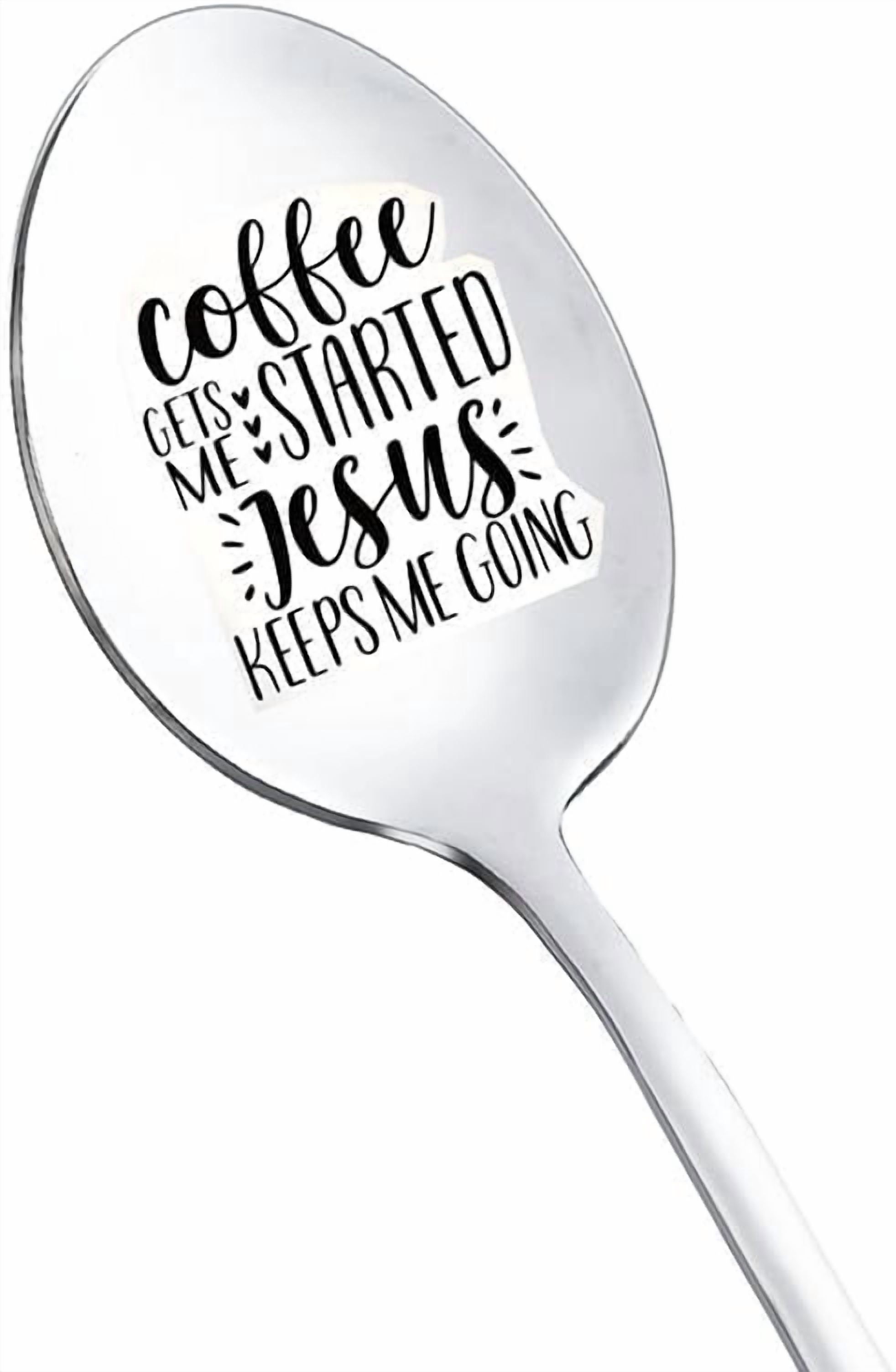 Spoon Rise Christian Gifts Spoon for Women Men in the Morning When i Rise Give Me ...