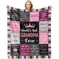 thumbnail image 1 of Christian Gifts for Women, Baptism/Confirmation Gifts for Girls, Inspirational/Religious Gifts for Women, Catholic Spiritual Gifts, Birthday Gifts for Christian, Bible Verse Blanket 60"x50", 1 of 5