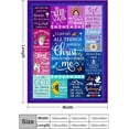 thumbnail image 1 of Christian Gifts for Women, Bible Verse Blanket Inspirational Jesus Prayer Blankets and Throws Religious Scripture Faith Healing Get Well Blanket for Mom Men Gifts 50"X40", 1 of 6