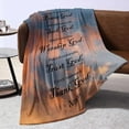 thumbnail image 1 of Christian Gifts for Women Bible Verse Blanket Religious Gifts Healing Throw Blanket with Inspirational Thoughts and Prayers Get Well Soon Gifts for Women & Men Birthday Gift, 1 of 6