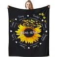 thumbnail image 1 of Christian Gifts for Women Blanket Inspirational Religious Soft Warm Flannel Christian Throw Blanket Brithday Gifts Spiritual Gifts for Women Men 50"x40", 1 of 5