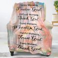 thumbnail image 1 of Christian Gifts for Women Faith, Inspirational Gifts for Women, Soft Throw Blankets for Women, Religious Gifts for Women/Men, Spiritual Gifts for Women, Personalized Blankets for Adults 40"x 50", 1 of 6