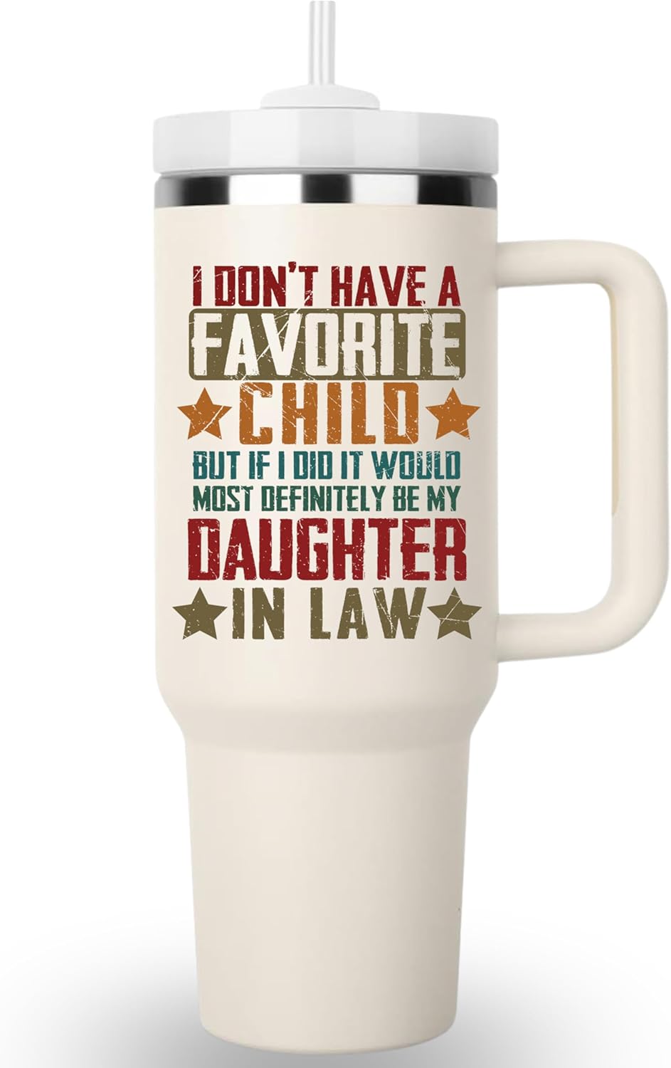 Personalized Christian Grandma 40oz Tumbler – “GRANDMA: Graced, Redeemed, Accepted” with up to 8 Kids – Faith Mother’s Day, Birthday or Christmas Gift main image 1