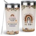 thumbnail image 1 of Christian Gifts For Women Tumbler Birthday Gift For Women Christian Coffee Tumbler w/Lid Awesome Religious Gifts Inspirational Gifts For Women Girl Mom Teacher 20oz Stainless Insulated Tumbler, 1 of 6