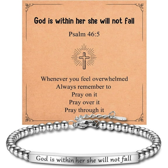 Christian Gifts for Women, Bible Verse Bracelets Religious Gifts for Women