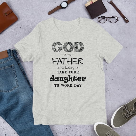 Survive Text Christian God Father Daughter Work Black Text By Gatordesign T-Shirt ...