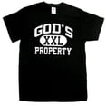 thumbnail image 1 of Christian God's Property XXL Varsity Athletic Men's Short Sleeve T-shirt-4xl Black, 1 of 4