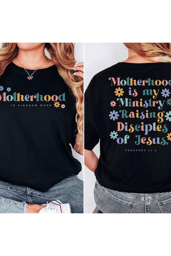 Christian Graphic Shirt God Got Me Faith Inspirational Message Tee Front and Back Design