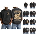 thumbnail image 1 of Christian Graphic T Shirts for Men Vintage Acid Wash Tshirt Oversized Short Sleeve Faith Shirts Casual Streetwear Summer Tops, 1 of 6