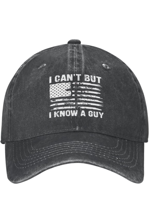 Christian Hat I Can't But I Know an Guy Hat Christ Cross Love Jesus 2024 Only Hat Men Women Trucker Hat Baseball Cap