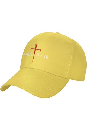 Christian Hat John 3 16 for God So Loved The World Scripture Jesus 2024 Christ Cross Baseball Cap Dad Tracker Hat