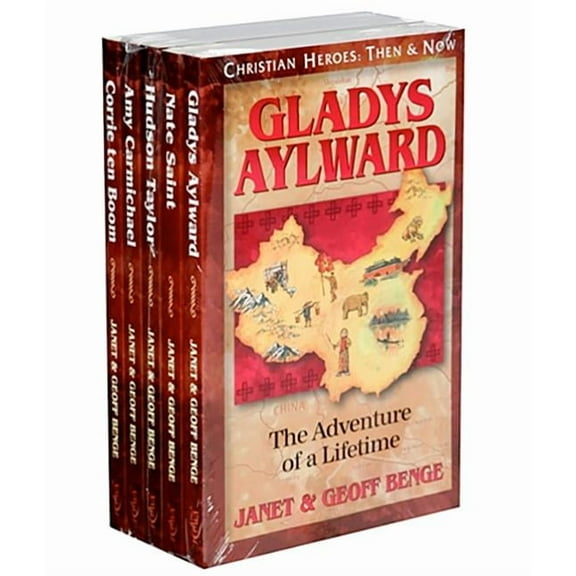 Christian Heroes Gift Set  1-5  Christian Heroes Then   Now  Paperback  1576582086 9781576582084 Janet   Geoff Benge