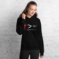 thumbnail image 1 of Christian Hoodie - The Cross is Greater Than my Past (Black, L), 1 of 4