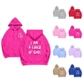 thumbnail image 1 of Christian Hoodie for Women 2025 Fall Winter Christian Y2K Graphic Hooded Sweatshirt with Pockets Pullover Top, 1 of 6