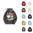 thumbnail image 1 of Christian Hoodie for Women 2026 Fashion Long Sleeve Christian Bible Verse Hoodie Sweatshirt with Pockets Pullover Top, 1 of 6