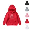 thumbnail image 1 of Christian Hoodies for Girl Be Still And Know That I Am God Cute Graphic Hooded Sweatshirt with Pockets Pullover Tops, 1 of 4