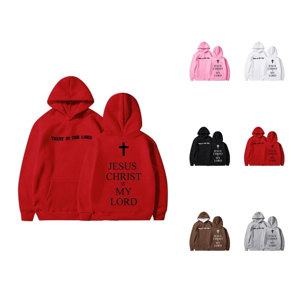 Christian Hoodies for Girl Bible Verse Long Sleeve Graphic Hooded Sweatshirt with Pockets Kids Pullover Tops