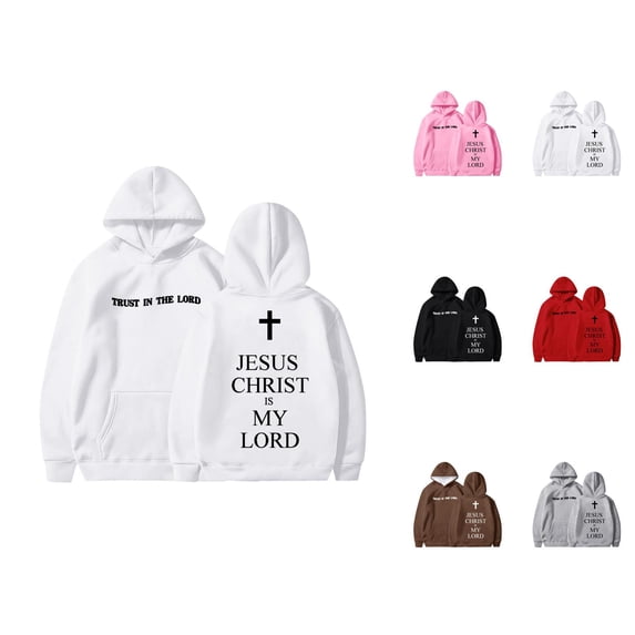 Christian Hoodies for Girl Bible Verse Long Sleeve Graphic Hooded Sweatshirt with Pockets Kids Pullover Tops
