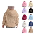 thumbnail image 1 of Christian Hoodies for Girls Kids Long Sleeve Cute Bible Verse Graphic Hooded Sweatshirt with Pockets Pullover Tops, 1 of 8